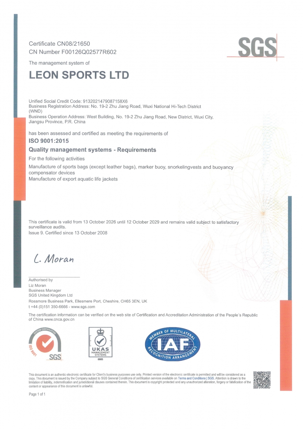 ISO 9001 